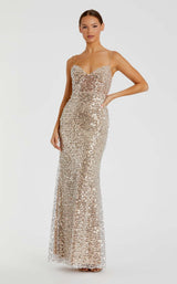 4 of 6 Mac Duggal 68895 Nude