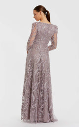 3 of 3 Mac Duggal 68908 Vintage Lilac