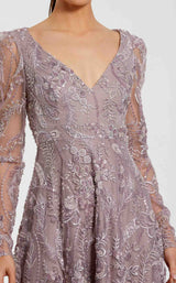 2 of 3 Mac Duggal 68908 Vintage Lilac