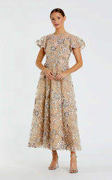 1 of 3 Mac Duggal 68920 Nude