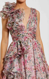 2 of 3 Mac Duggal 68947 Pink Multi