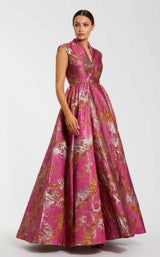 1 of 3 Mac Duggal 68956 Raspberry Multi