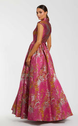 3 of 3 Mac Duggal 68956 Raspberry Multi