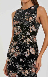 2 of 3 Mac Duggal 68958 Black Multi