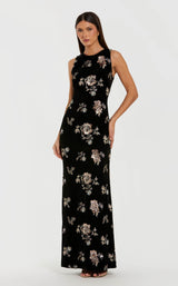 1 of 3 Mac Duggal 68959 Black Multi