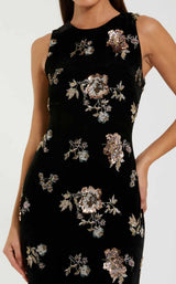 2 of 3 Mac Duggal 68959 Black Multi