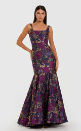 1 of 3 Mac Duggal 69001 Midnight Multi