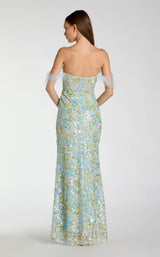 3 of 3 Mac Duggal 69045 Powder Blue