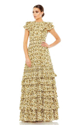 1 of 3 Mac Duggal 70114 Taupe-Multi