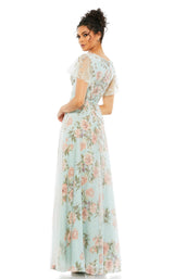 3 of 3 Mac Duggal 70125 Blue-Multi