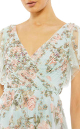 2 of 3 Mac Duggal 70125 Blue-Multi