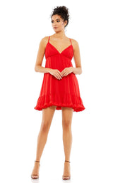 1 of 6 Mac Duggal 70194 Red