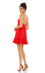 5 of 6 Mac Duggal 70194 Red