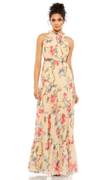 1 of 3 Mac Duggal 70203 Nude Multi