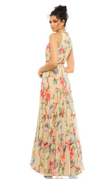 3 of 3 Mac Duggal 70203 Nude Multi