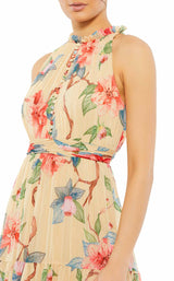 2 of 3 Mac Duggal 70203 Nude Multi