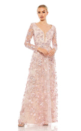 1 of 3 Mac Duggal 70224 Rose Pink