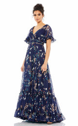 1 of 3 Mac Duggal 70241 Navy-Multi