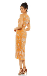 5 of 6 Mac Duggal 70264 Saffron Yellow