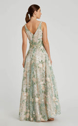 3 of 3 Mac Duggal 79329 Cream-Multi