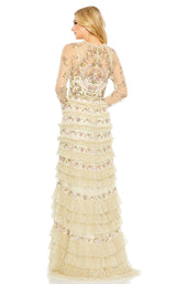 6 of 6 Mac Duggal 8030 Taupe-Multi