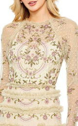 4 of 6 Mac Duggal 8030 Taupe-Multi