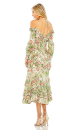 3 of 3 Mac Duggal 8082 White Multi