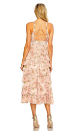 3 of 4 Mac Duggal 8100 Blush-Multi