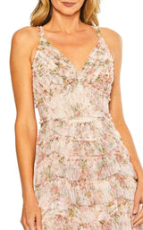 2 of 4 Mac Duggal 8100 Blush-Multi
