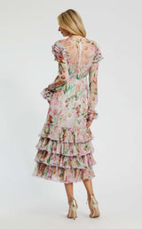 3 of 3 Mac Duggal 8102 Lilac Multi