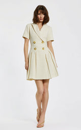 3 of 8 Mac Duggal 81038 Cream