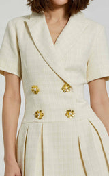 6 of 8 Mac Duggal 81038 Cream