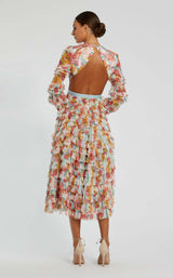 3 of 3 Mac Duggal 8130 White Multi