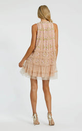 3 of 3 Mac Duggal 8172 Nude-Multi