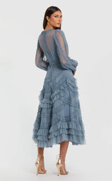 3 of 3 Mac Duggal 8247 Slate Blue