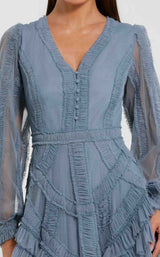 2 of 3 Mac Duggal 8247 Slate Blue