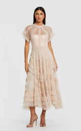 1 of 3 Mac Duggal 8249 Blush
