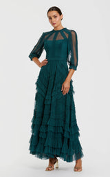 1 of 3 Mac Duggal 8251 Teal