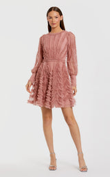 1 of 3 Mac Duggal 8290 Rose