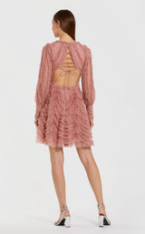 3 of 3 Mac Duggal 8290 Rose