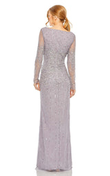 6 of 6 Mac Duggal 9226 Vintage-Lilac