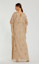 3 of 3 Mac Duggal 9242 Nude/Gold