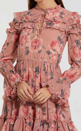 2 of 3 Mac Duggal 9306 Rose Multi