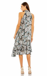 5 of 6 Mac Duggal 9314 Black Multi