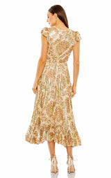 3 of 3 Mac Duggal 9319 Cream-Multi