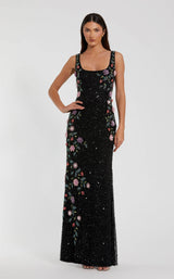 1 of 3 Mac Duggal 9340 Black Multi
