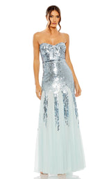 1 of 6 Mac Duggal 93959 Ice Blue