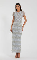 1 of 3 Mac Duggal 94077 Seafoam