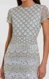 2 of 3 Mac Duggal 94077 Seafoam