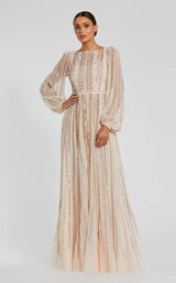 2 of 6 Mac Duggal 94081 Peach
